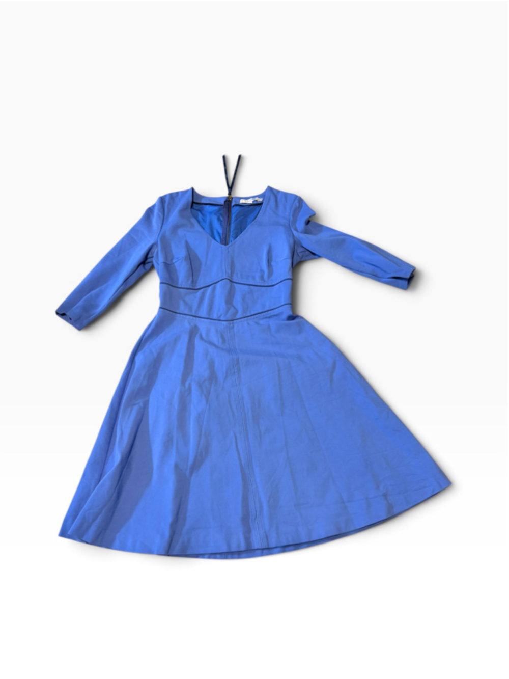 Women's Boden Blue Midi Dress Size 8R
